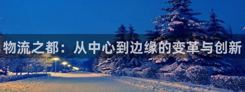 超凡国际官网下载链接怎么弄：物流之都